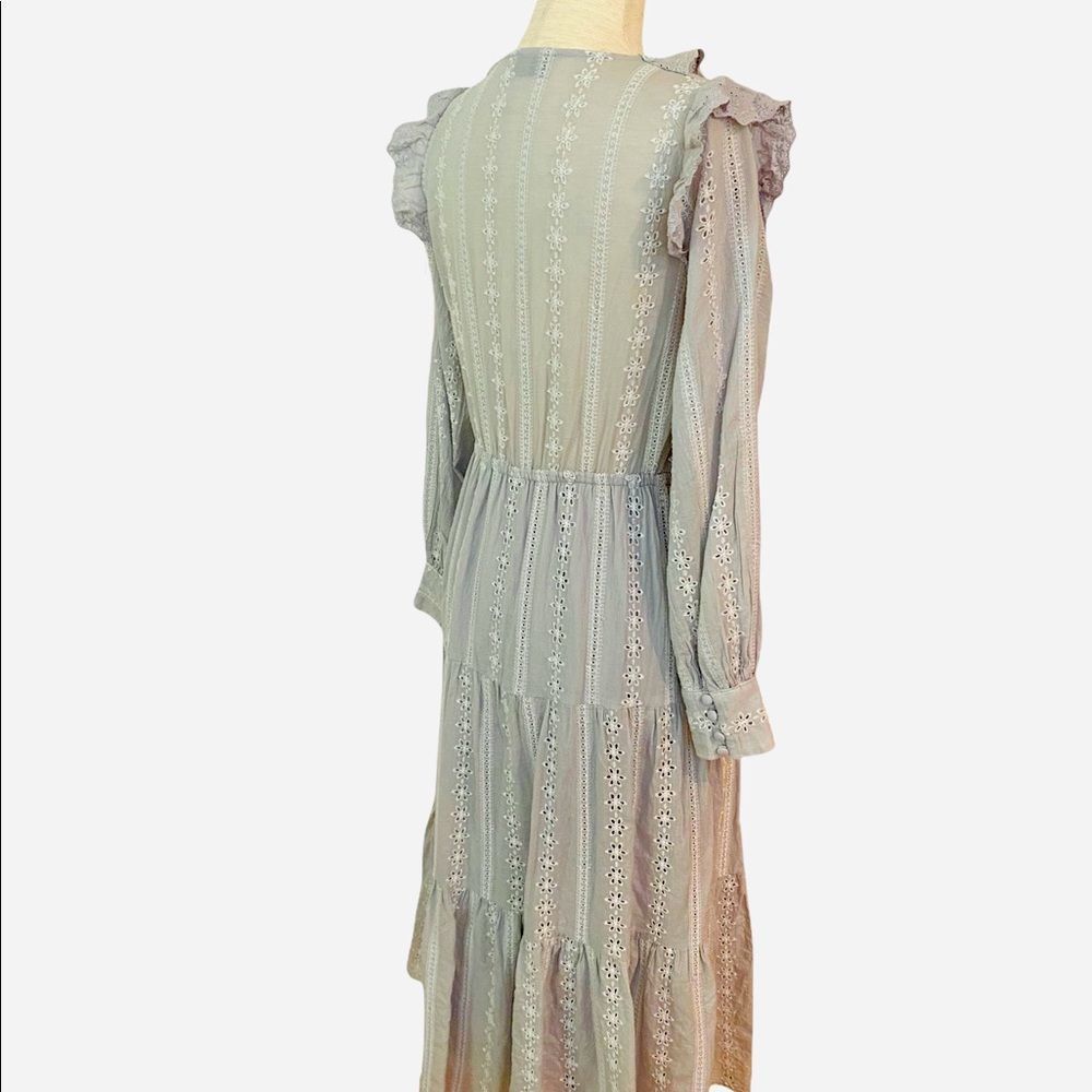 DRESS FOROM MAXI RUFFLED DRESS - Picture 7 of 9